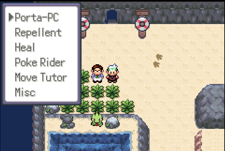 Screenshot showing quality of life features